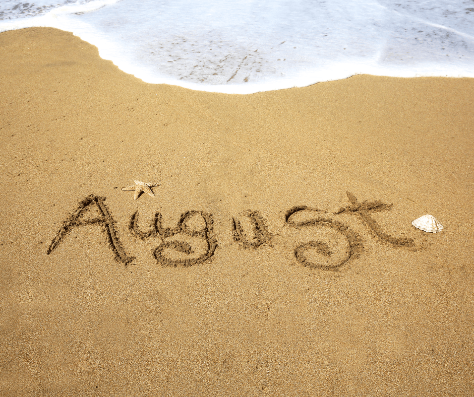 Copertina: In vacanza ad agosto